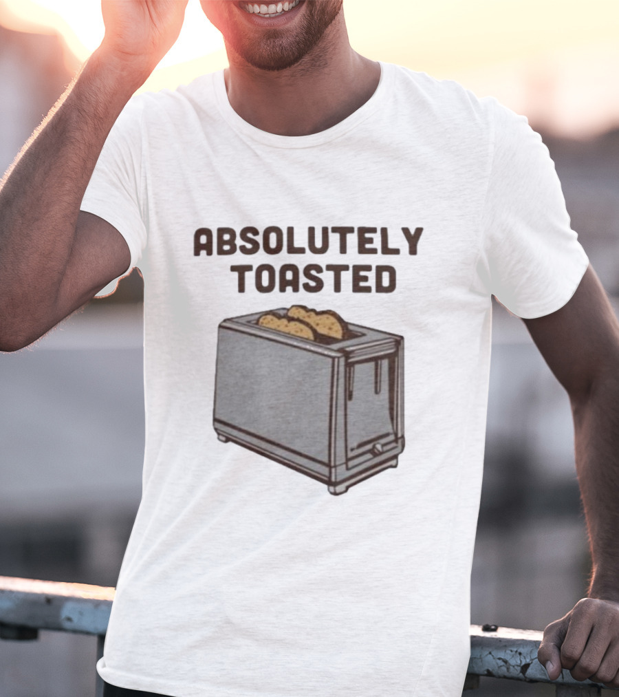 Absolutely Toasted Retro Toaster T-Shirt