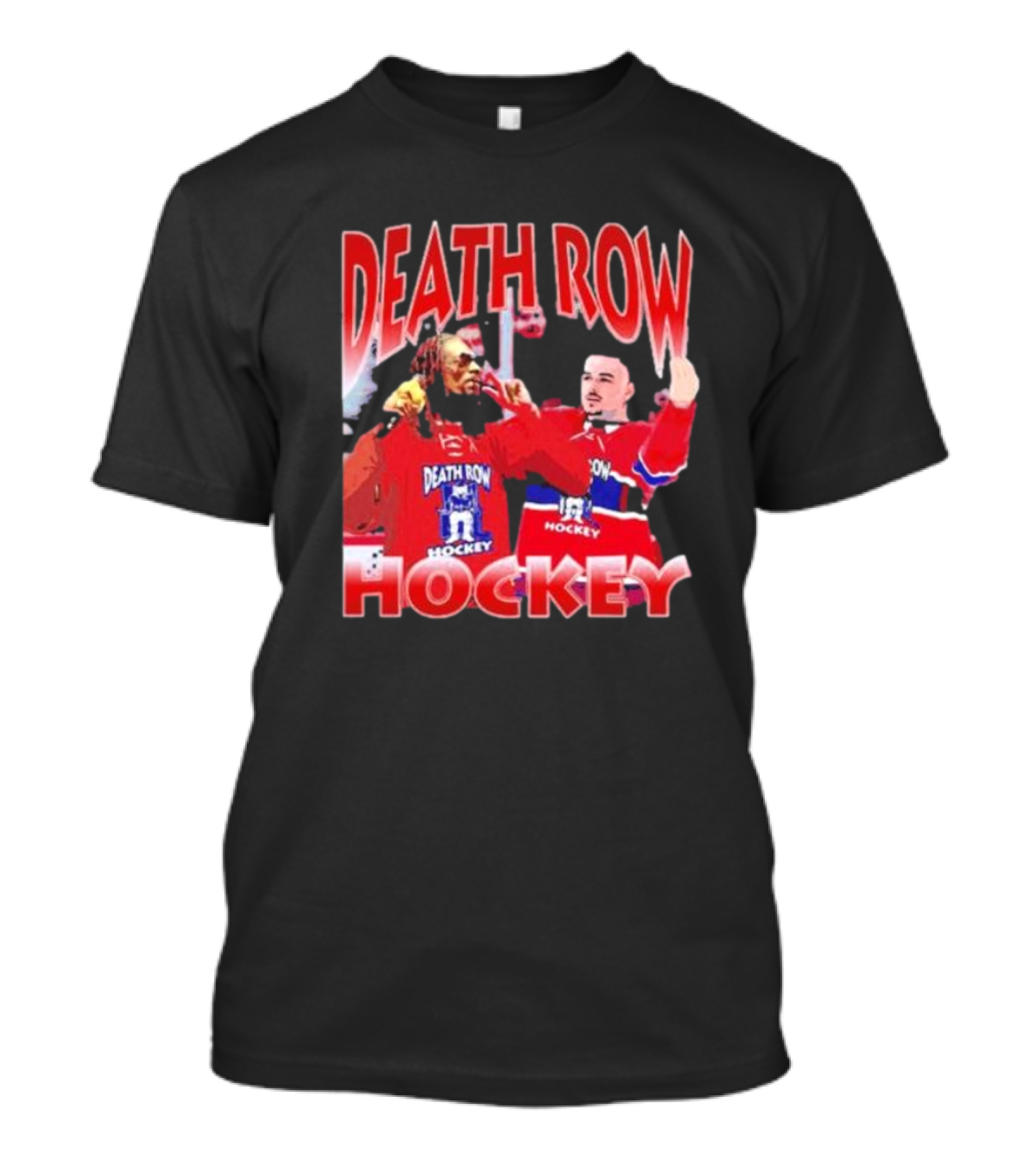 Arber Xhekaj Snoop Dogg Death Row Hockey Collaboration T-Shirt
