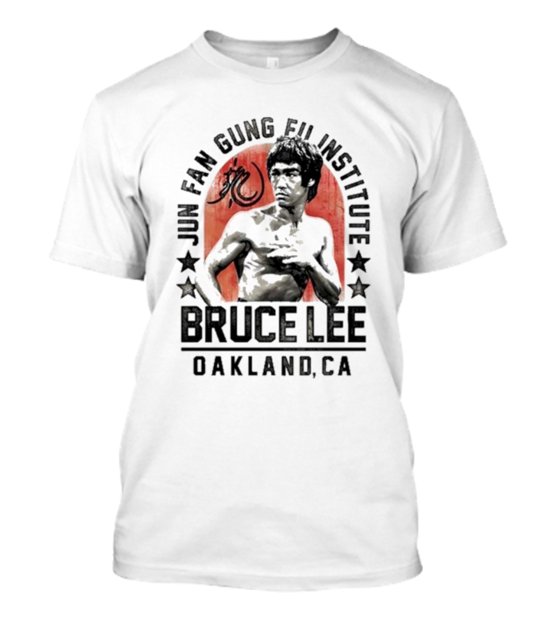 Bruce Lee Jun Fan Gung Fu Institute Oakland CA Martial Arts Legacy T-Shirt