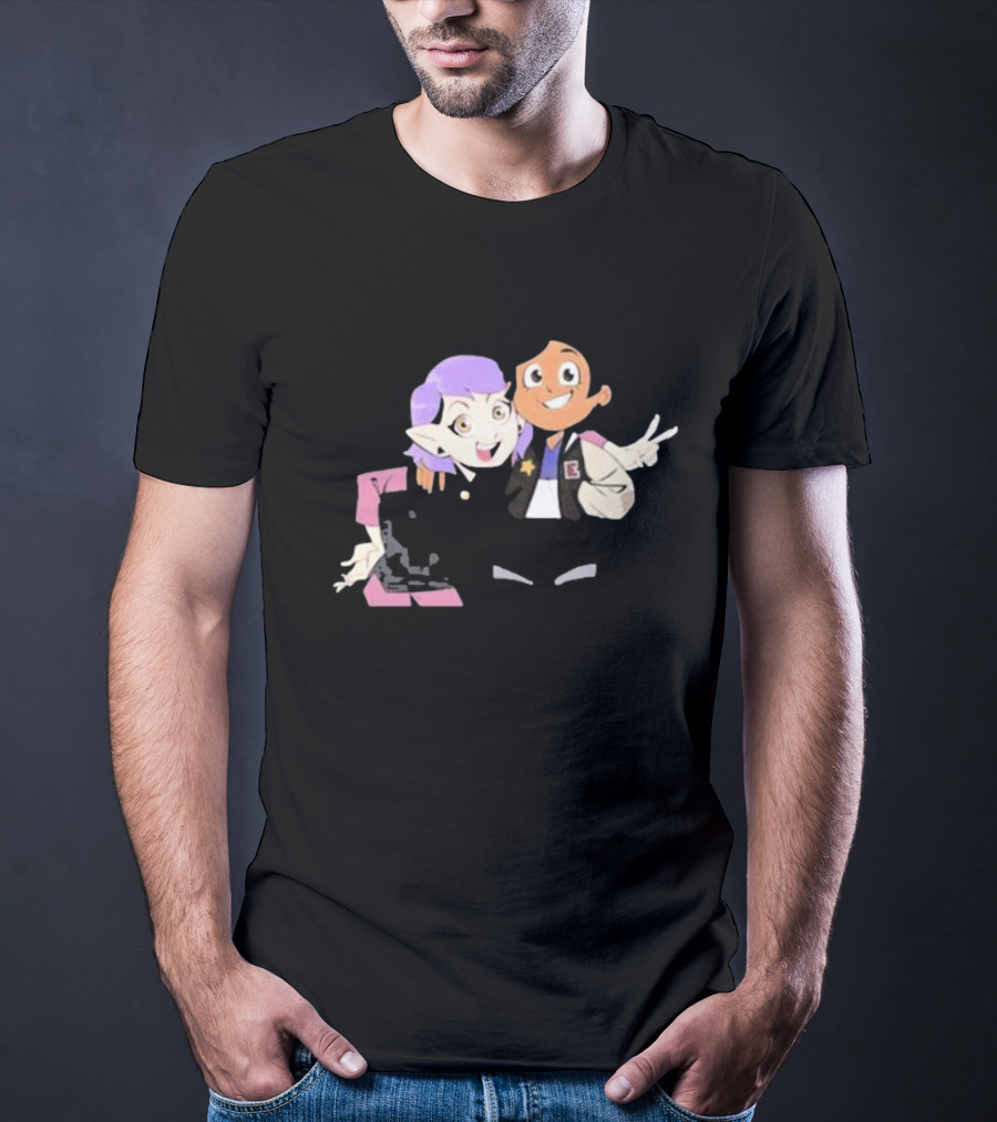 Dana Terrace Lumity The Owl House Luz And Amity Fan T-Shirt
