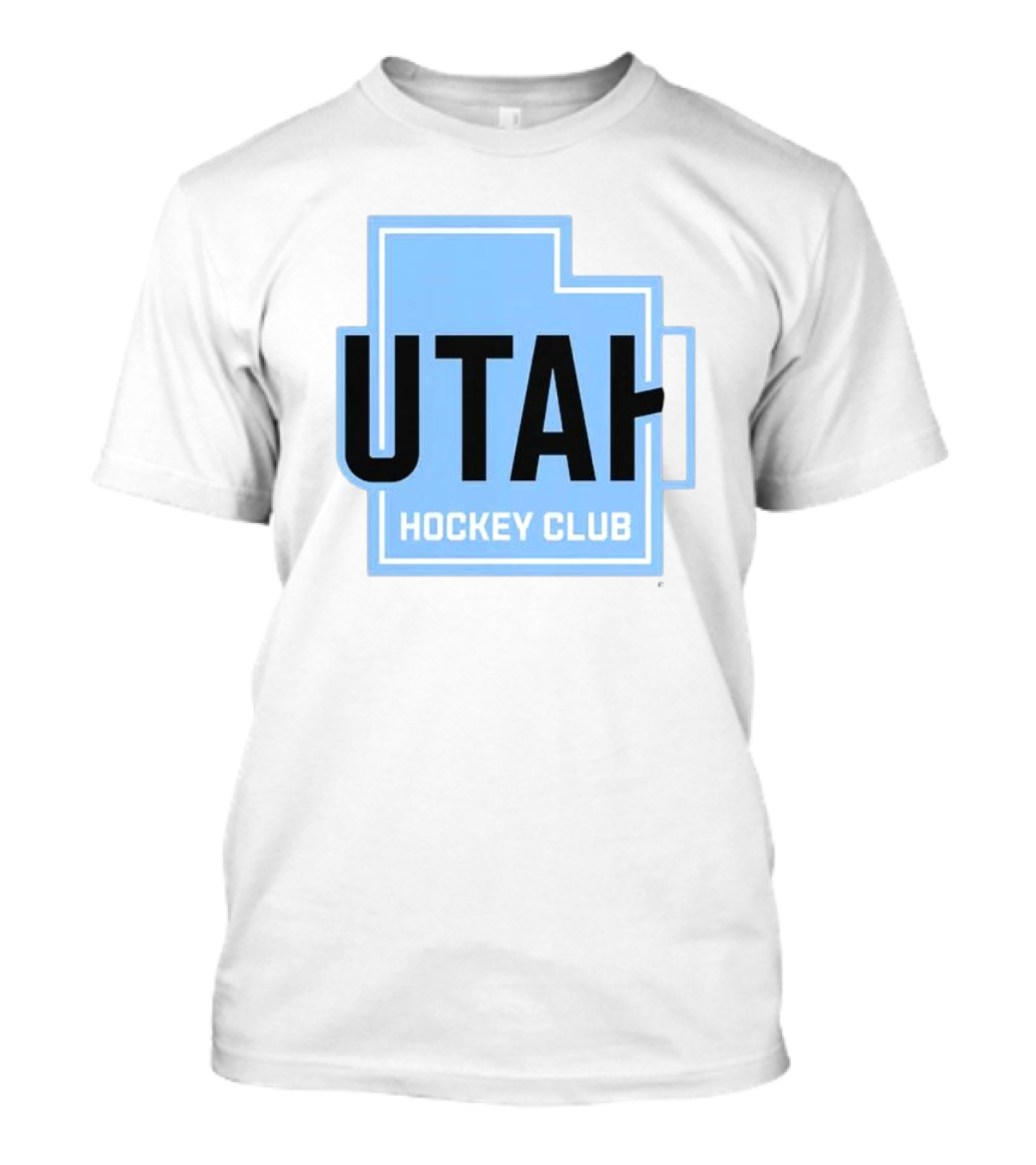 Utah Hockey Club Logo With State Outline T-Shirt