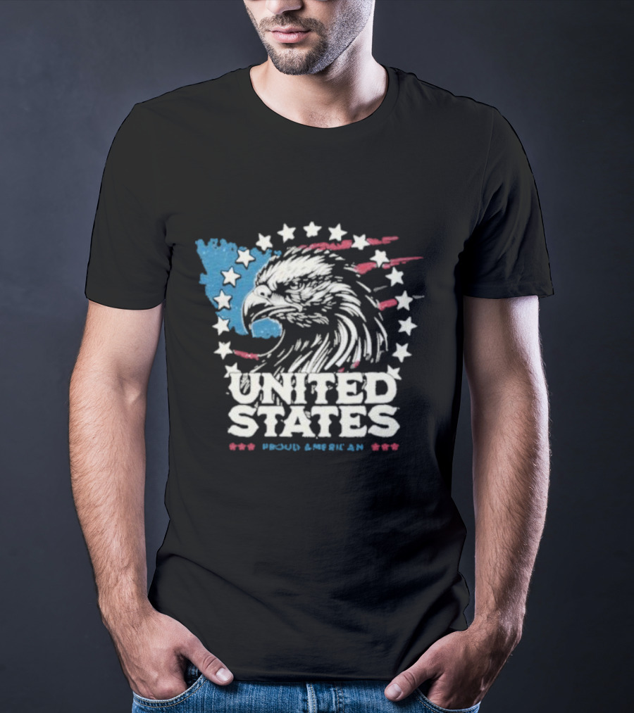 United States Proud American Eagle T-Shirt