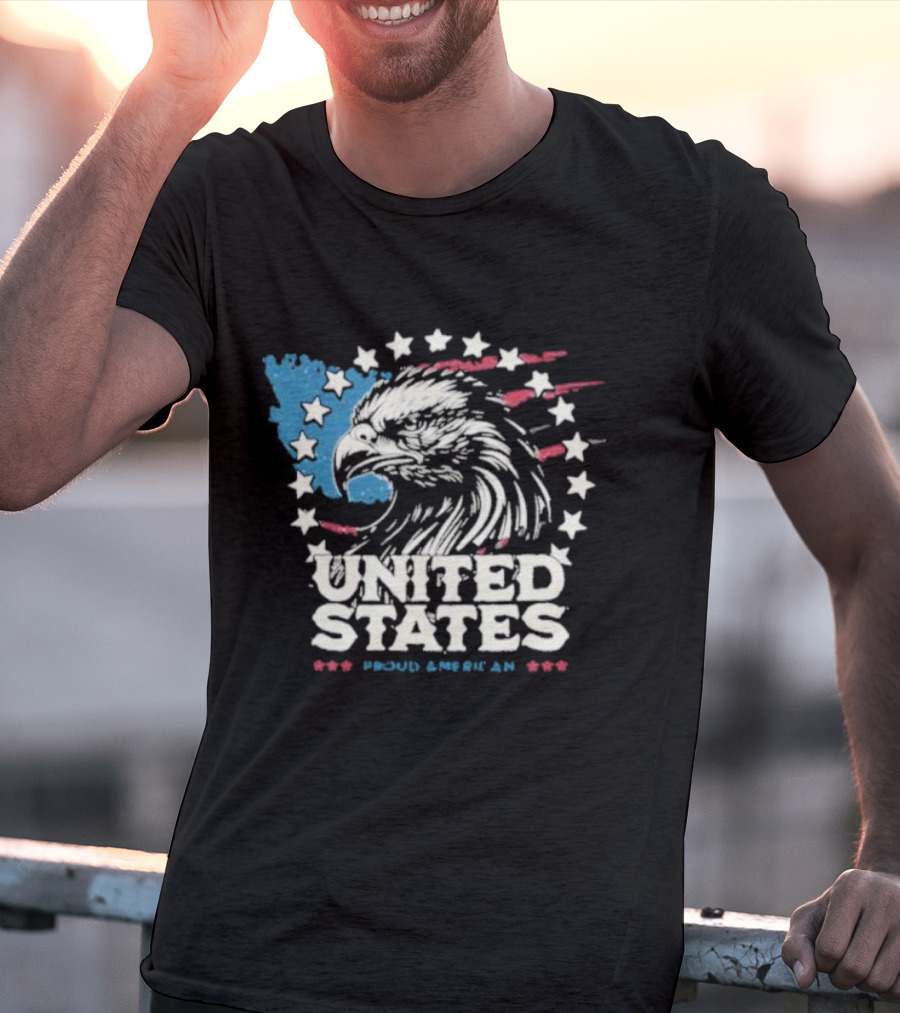 United States Proud American Eagle T-Shirt
