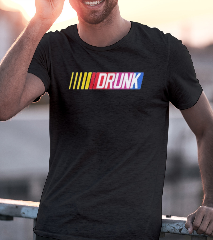 Silly Geese Racing Style Drunk Nascar T-Shirt