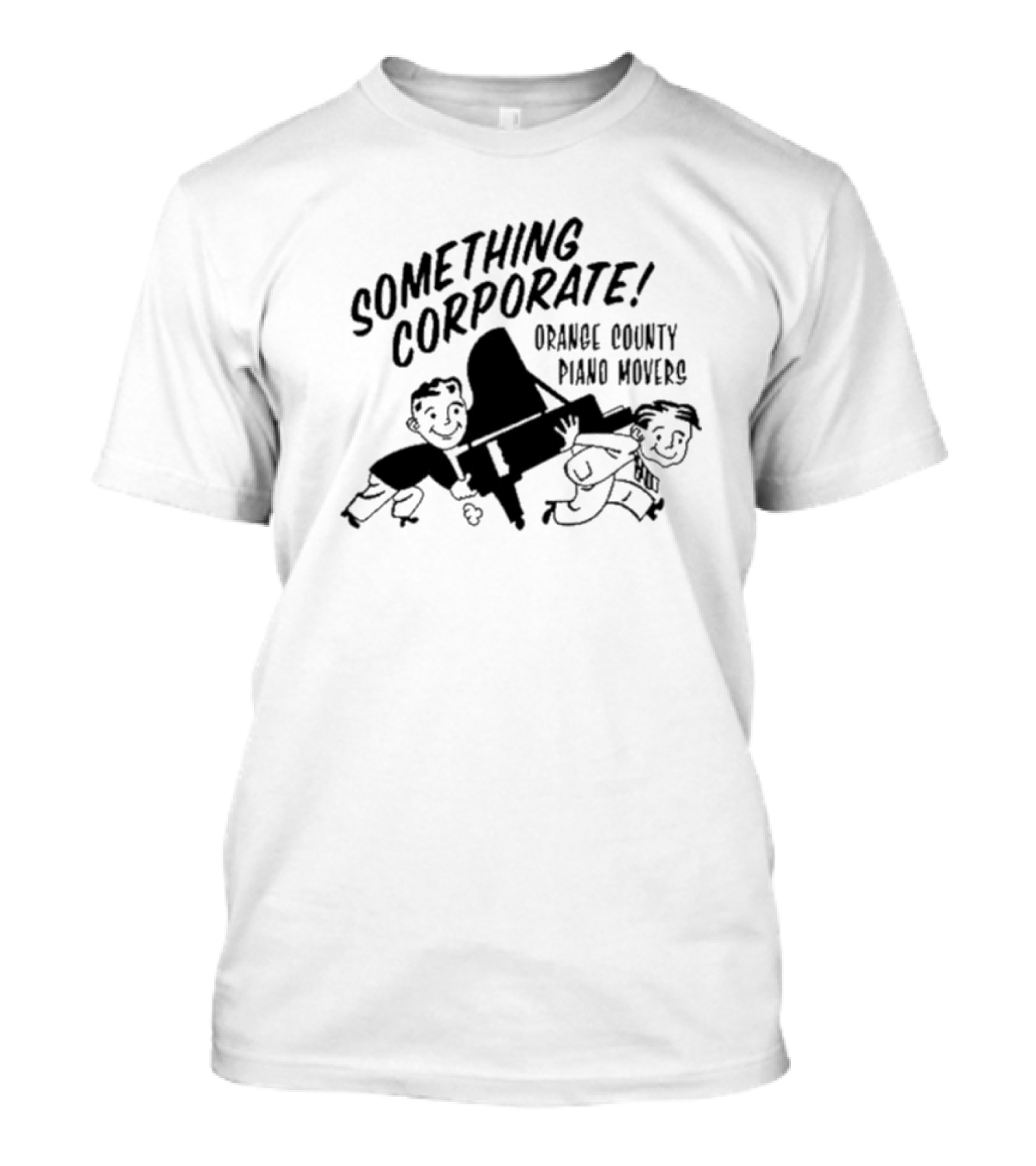 Something Corporate Orange County Piano Movers Andrew McMahon T-Shirt