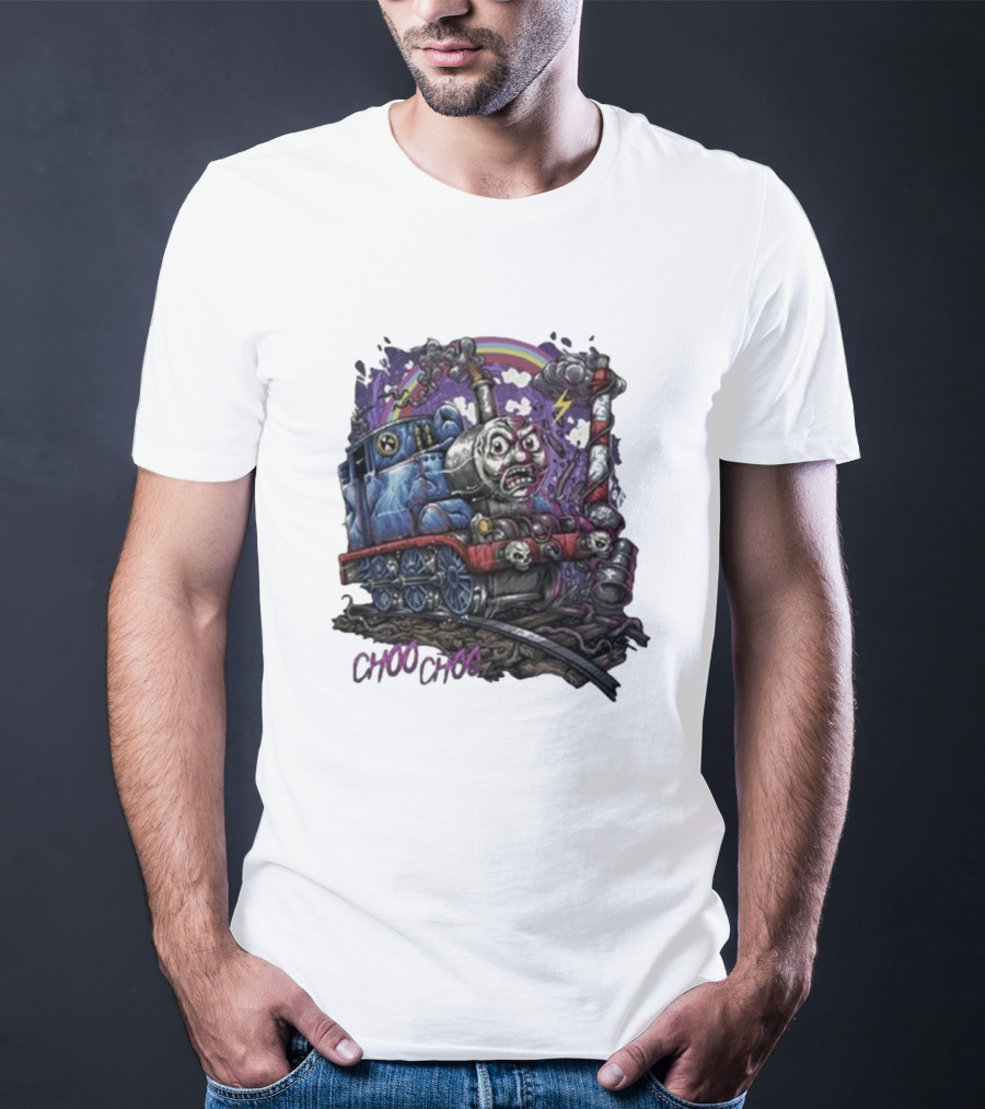 Damaged Society Choo Choo Train Madness T-Shirt