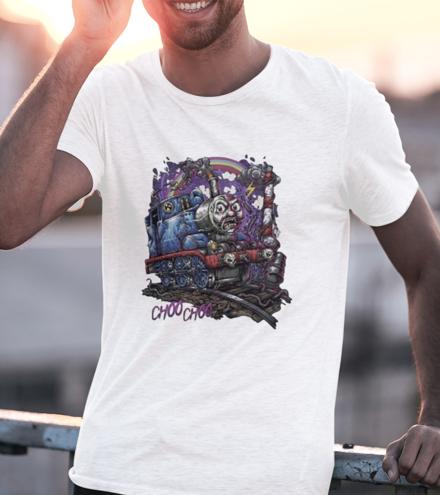 Damaged Society Choo Choo Train Madness T-Shirt