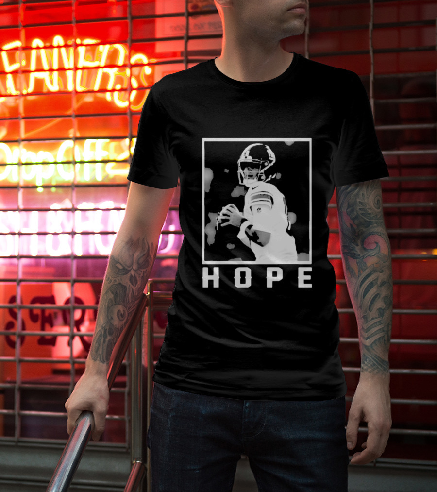 Daniel Jones Hope Quarterback Image T-Shirt