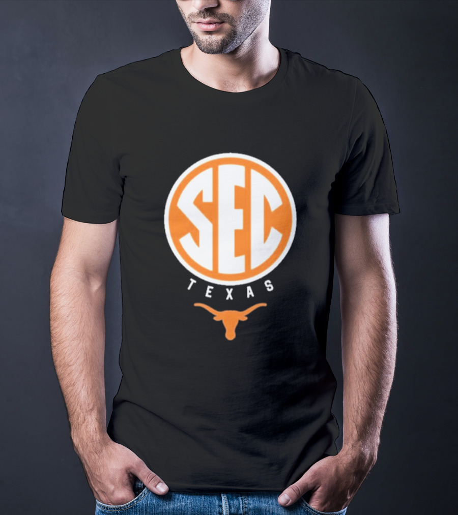 SEC Texas Longhorns Logo Texas Longhorn T-Shirt
