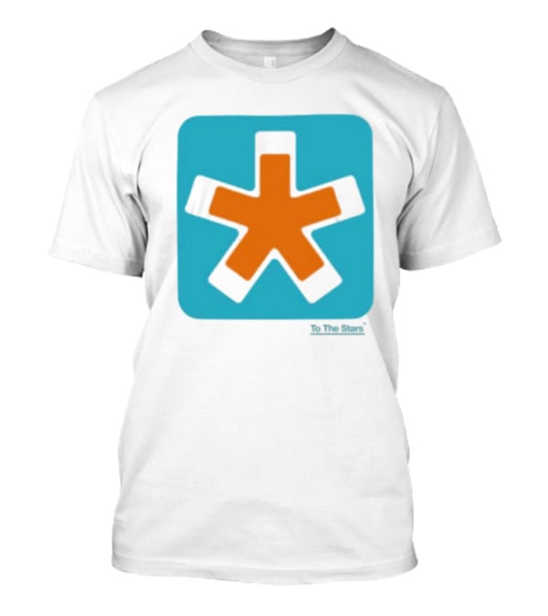To The Stars Asterisk Icon Bold Colorful T-Shirt