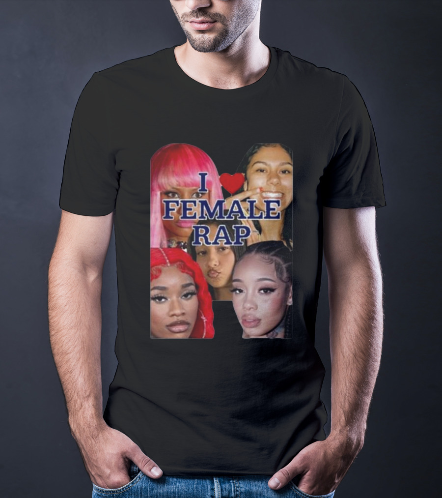Nrth West Is My Spirit Animal I Love Female Rap Montage T-Shirt