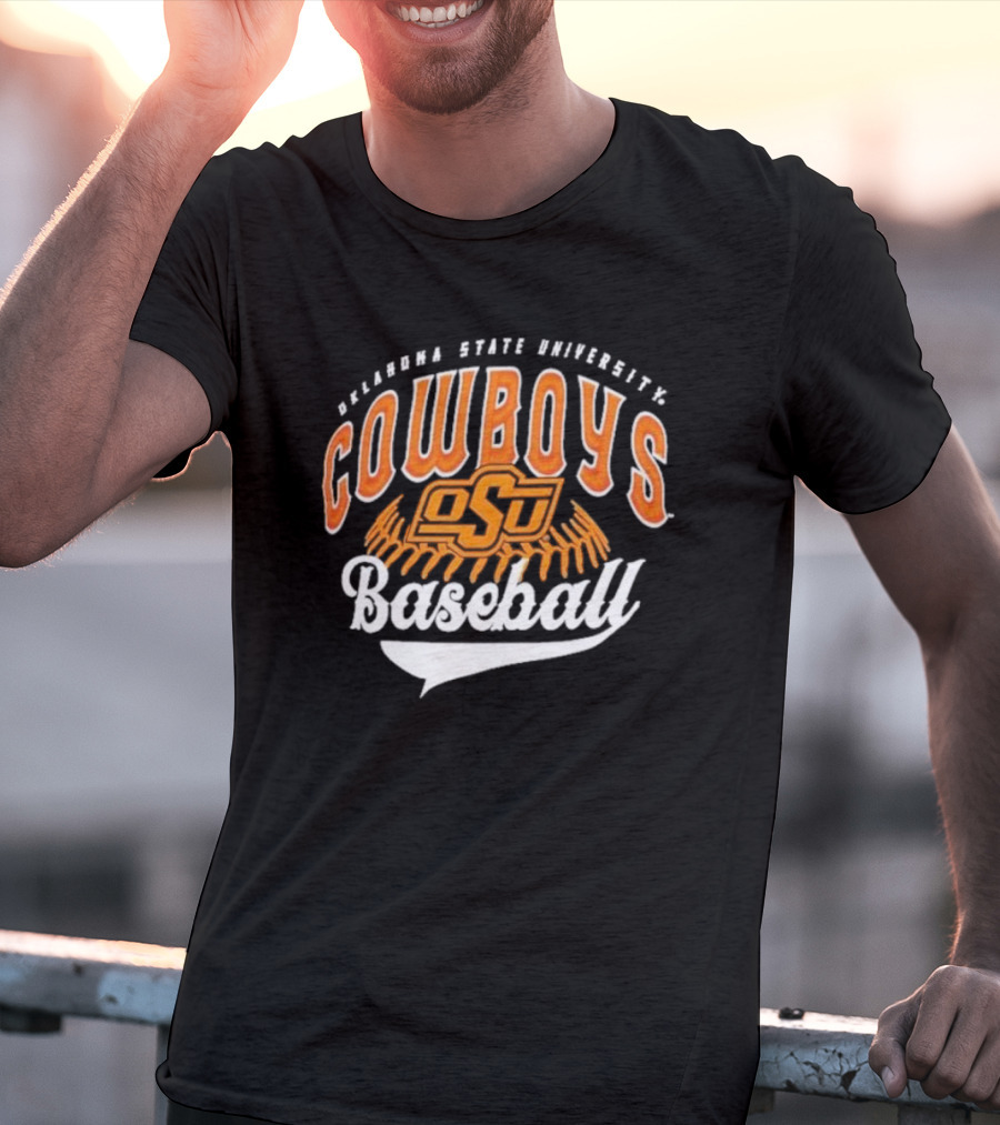 Oklahoma State University Cowboys OSU Baseball T-Shirt