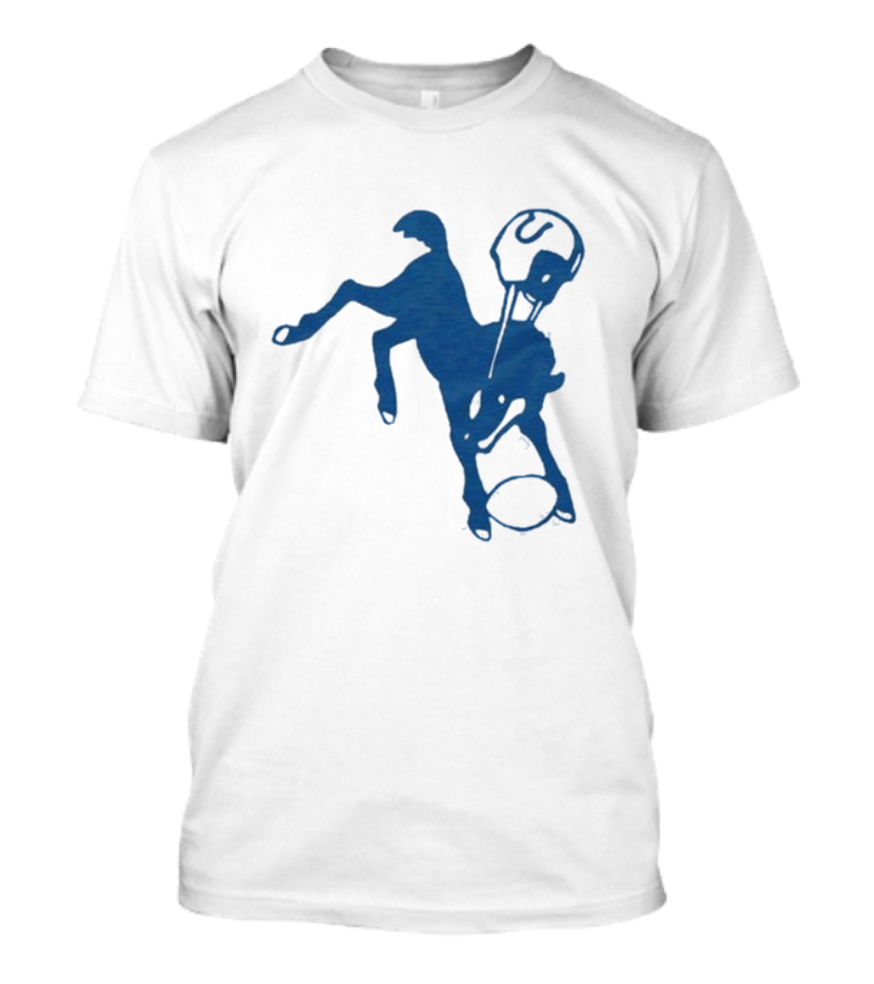 Indianapolis Colts 61 Blue Horse T-Shirt