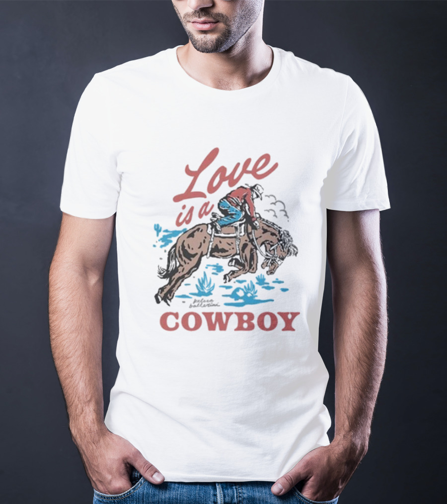 Kelsea Ballerini Love Is A Cowboy Vintage Rodeo T-Shirt