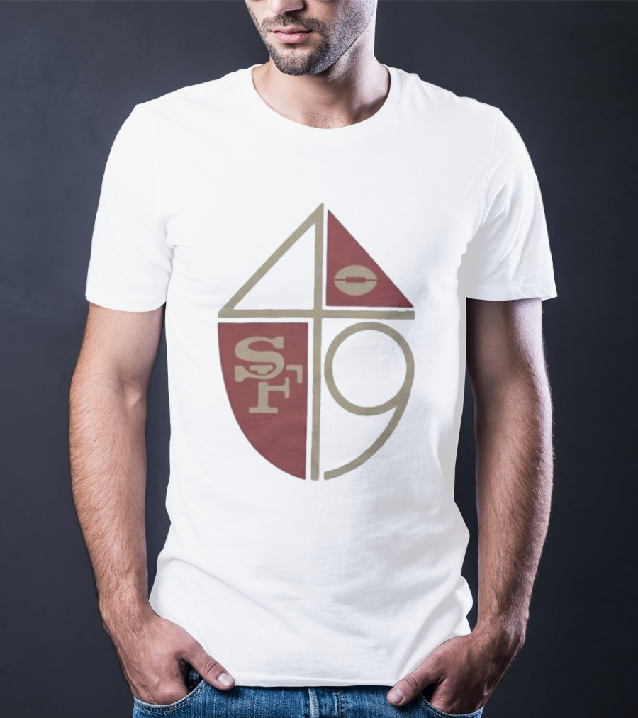 San Francisco 49ers Vintage 1965 SF 49 Iconic Emblem T-Shirt