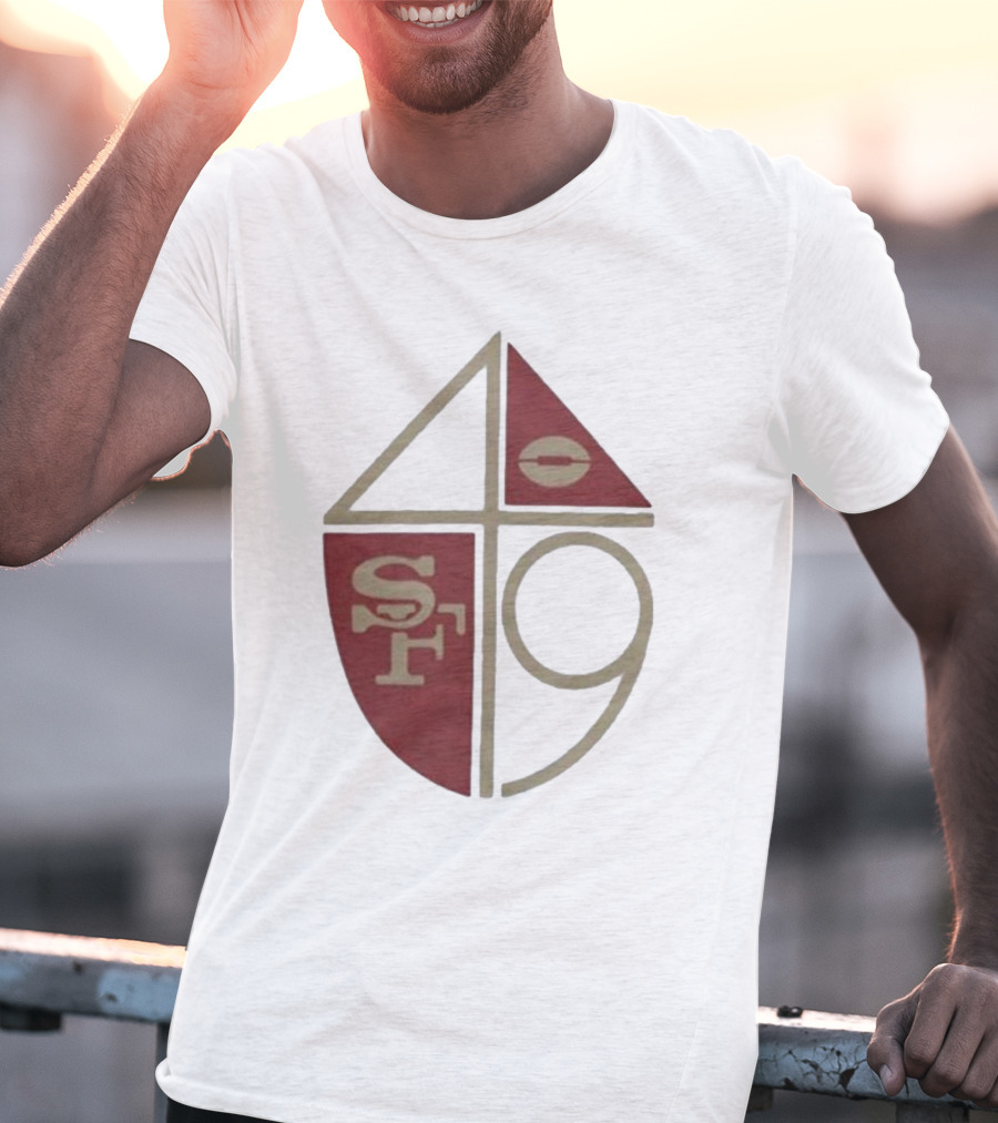 San Francisco 49ers Vintage 1965 SF 49 Iconic Emblem T-Shirt