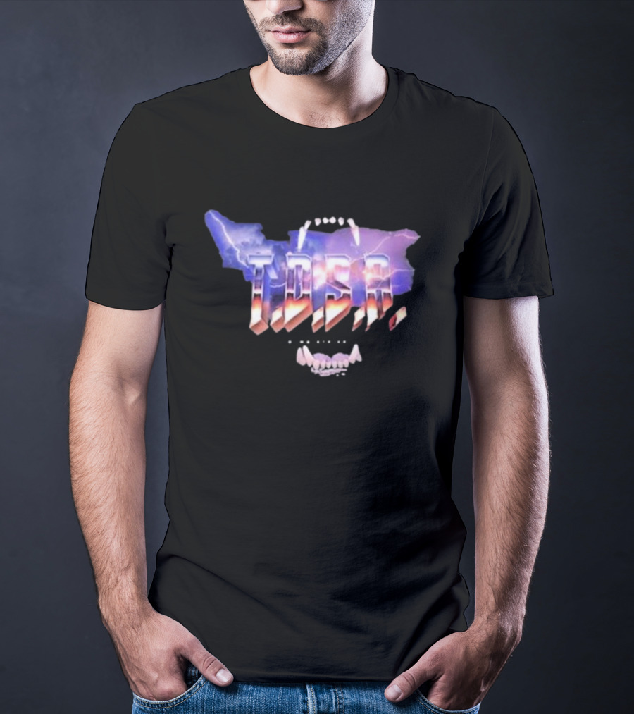 T.D.S.R. The Dawg Strikes Again Ruin Your Day Lightning Teeth T-Shirt