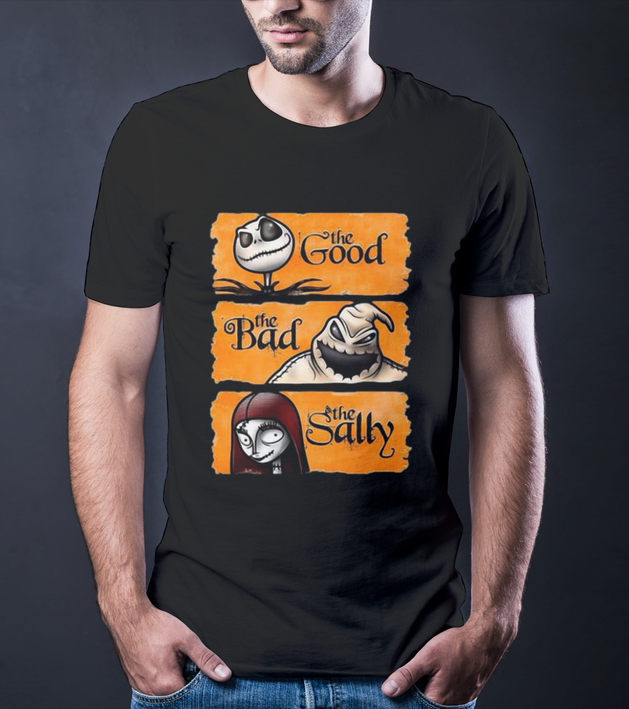 Jack Skellington The Good Oogie Boogie The Bad Sally T-Shirt