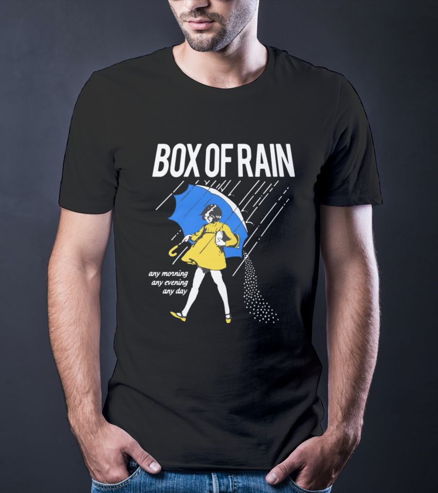 Box Of Rain Any Morning Any Evening Any Day T-Shirt