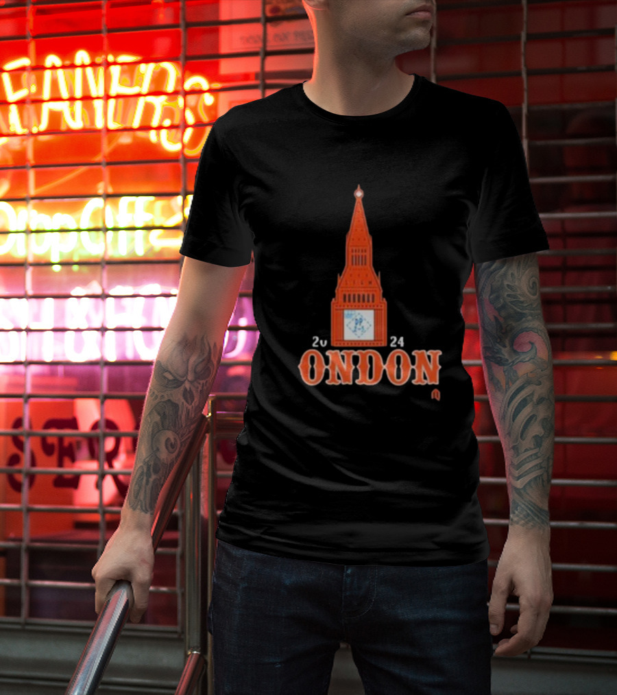 London Dp 2u Big Ben Clock Graphic T-Shirt