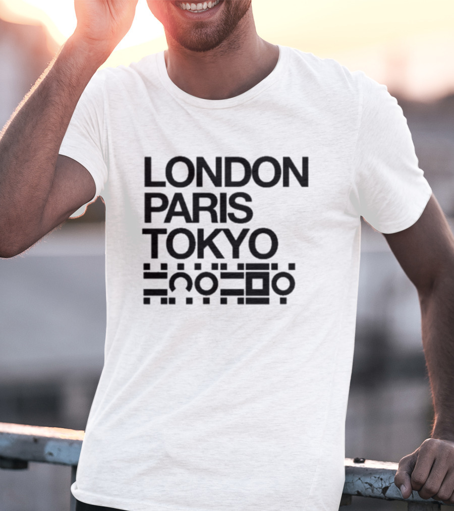 LONDON PARIS TOKYO KRAKOA X-Men Quiet Council Kryptonian Language T-Shirt