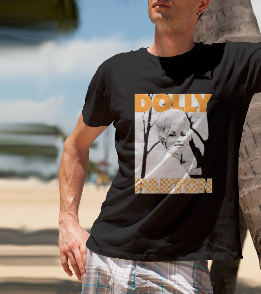Dolly Parton Retro Black And White Tennessee T-Shirt