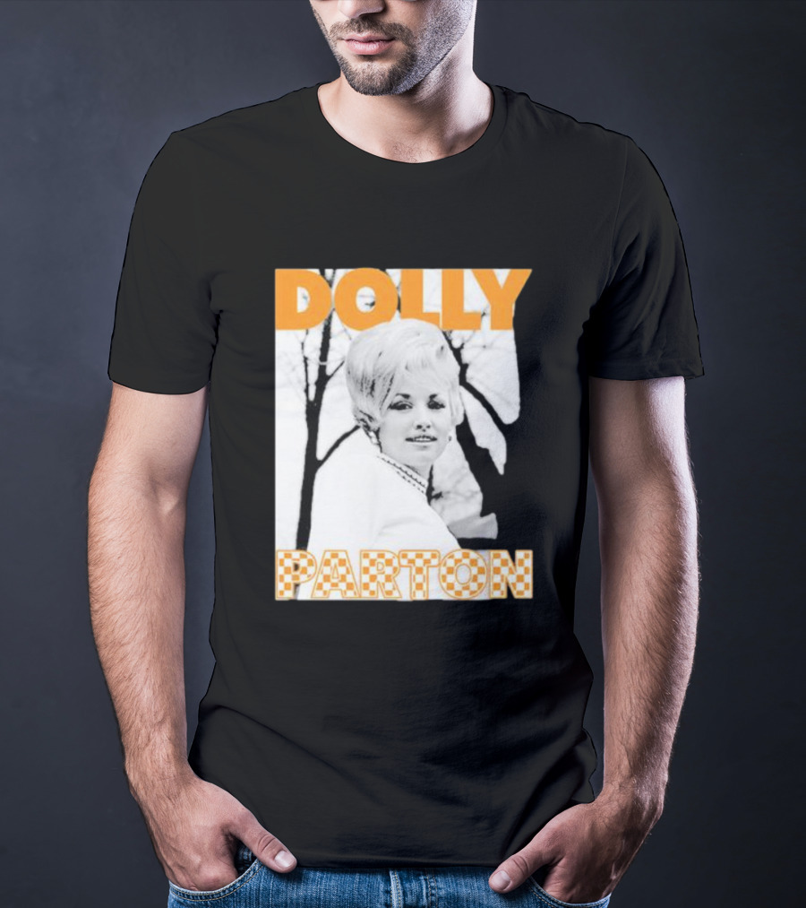 Dolly Parton Retro Black And White Tennessee T-Shirt