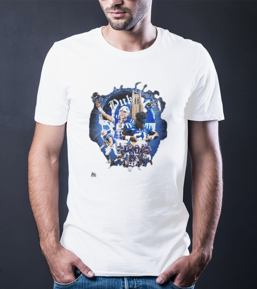 Duke Football Team Celebration Images Tower T-Shirt