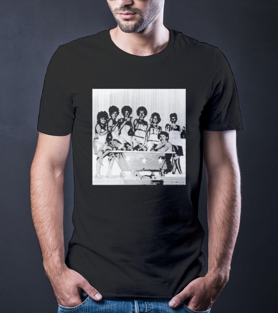 The Lion Of Red Deer Aj Smooth Big Ron Energy Bathtub Stars T-Shirt