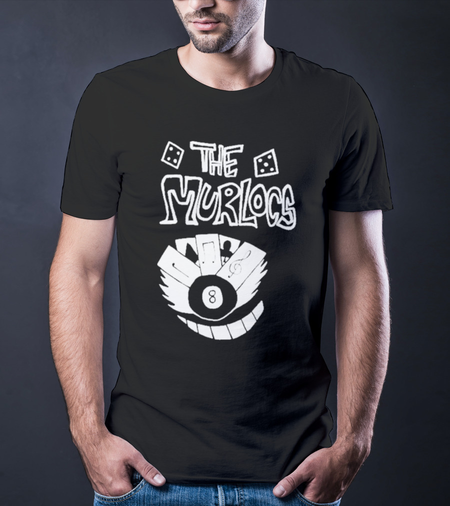 The Murlocs Playing Cards 8 Ball T-Shirt
