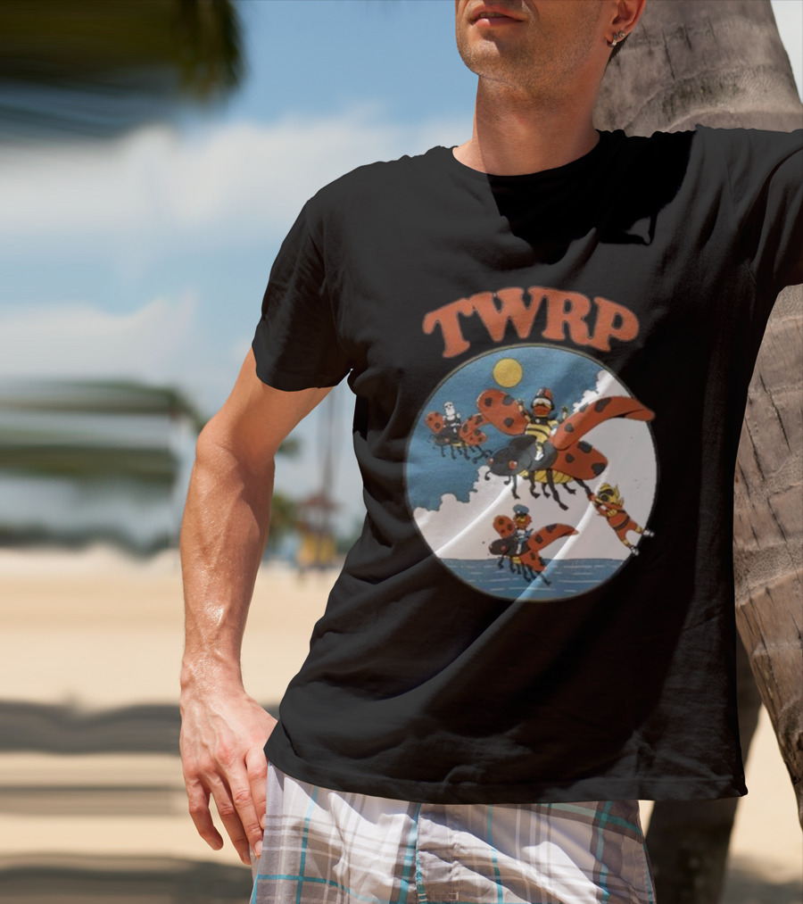 TWRP Band Riding Giant Ladybugs Under The Sun T-Shirt