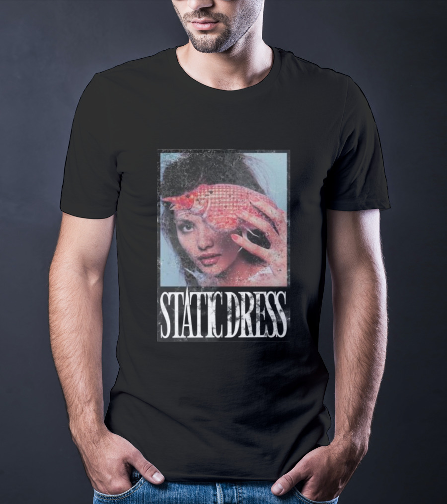 Static Dress Fish Net Mask T-Shirt