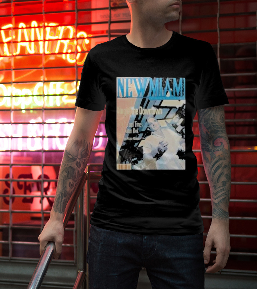 NEW MIAMI King Of The Downtown Life And Times Rok New York T-Shirt