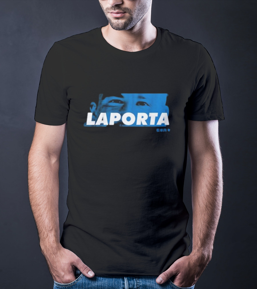 Laporta The Eyes Blue T-Shirt
