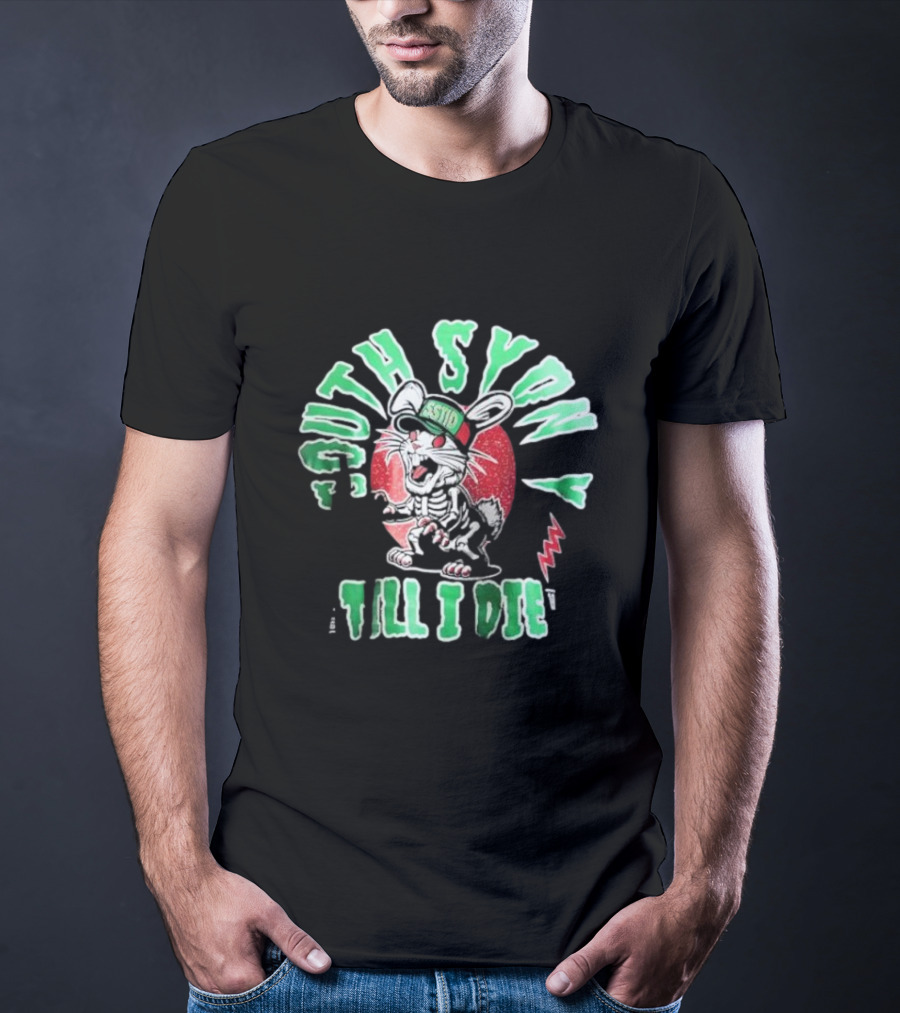 Sstid Bunny South Sydney Till I Die Retro Rabbit Mascot T-Shirt