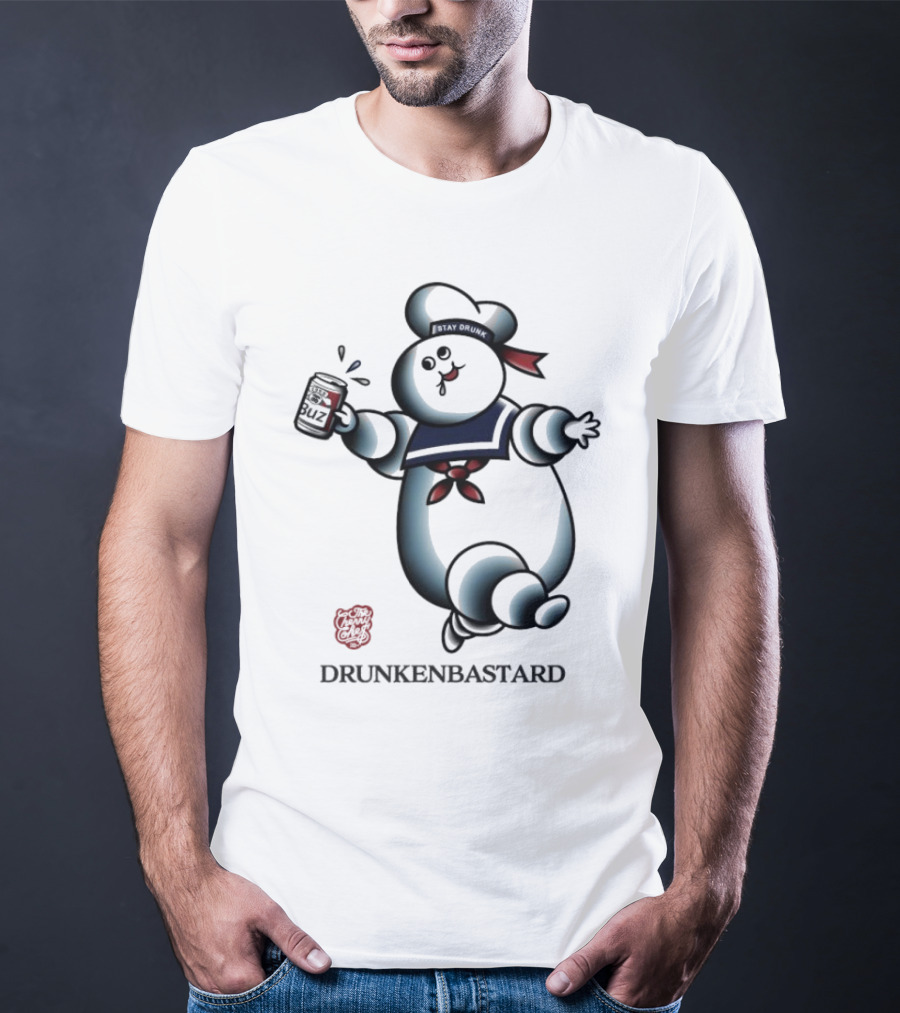 Stay Drunk Buz Drunkenbastard T-Shirt