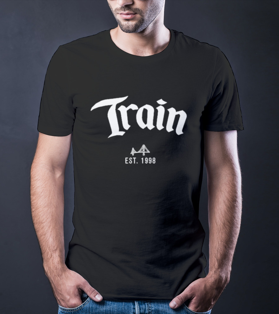 Train Est. 1998 Arch Logo With Bridge T-Shirt