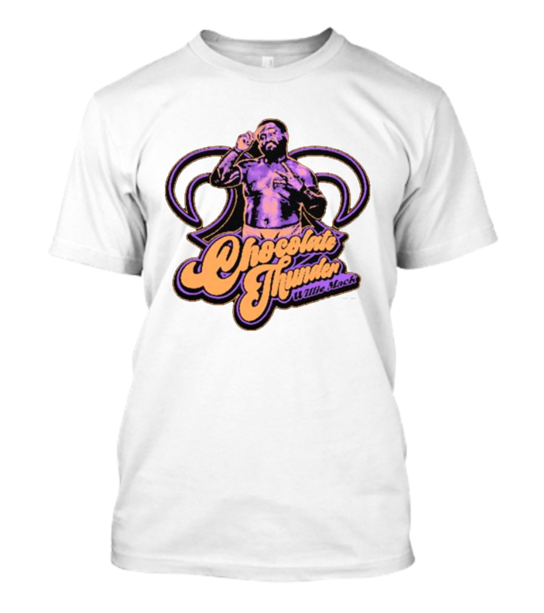 Ring Of Honor Chocolate Thunder Willie Mack T-Shirt