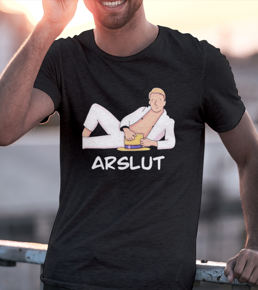 Poorly Drawn Arslut Arsenal T-Shirt