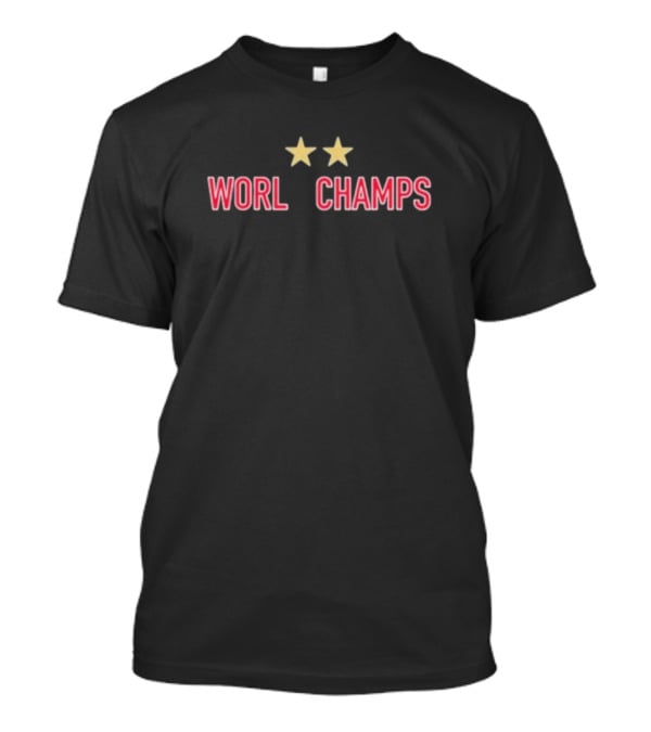 The 99Ers Worl Champs Two Stars T-Shirt