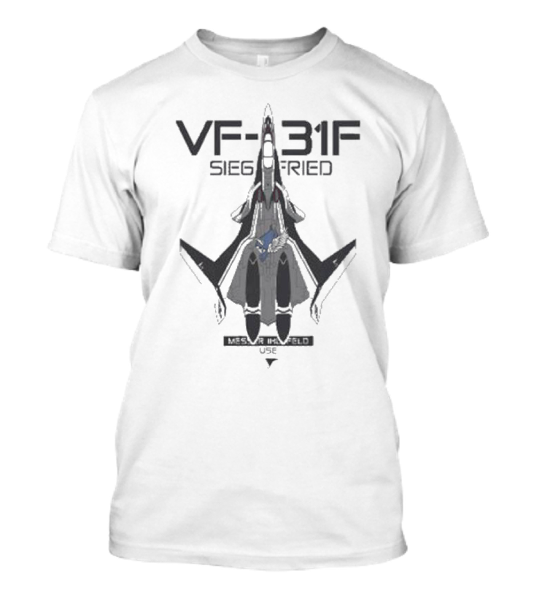 VF-31F Siegfried Macross Delta Valkyrie Fighter Jet T-Shirt