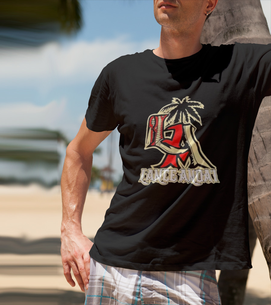 Lance AnoaI LA Tropical Palm Iconic T-Shirt