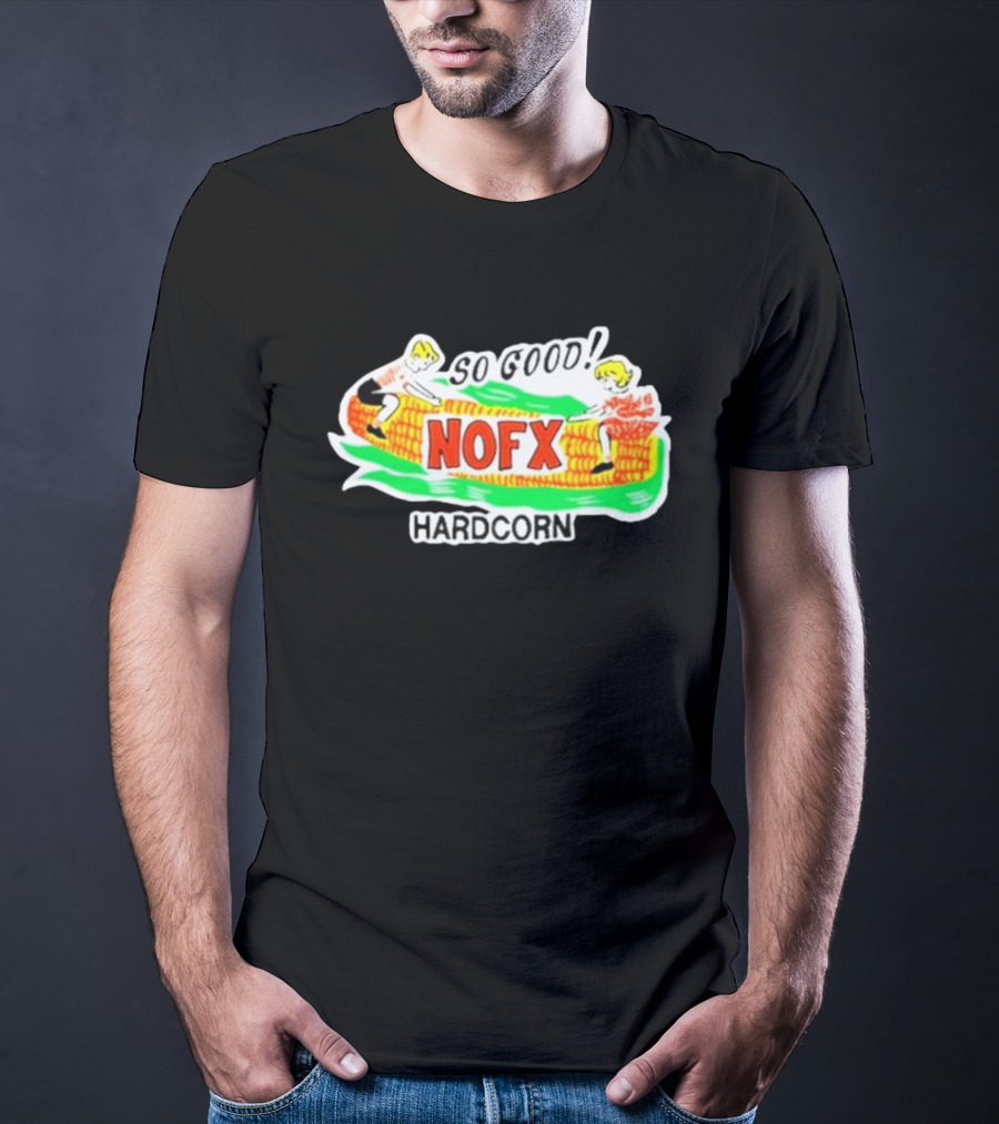 NOFX Hardcorn So Good Iconic Visual With Corn And Kids T-Shirt