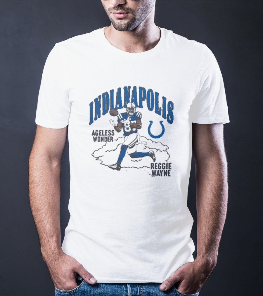 Indianapolis Ageless Wonder Reggie Wayne Colts T-Shirt