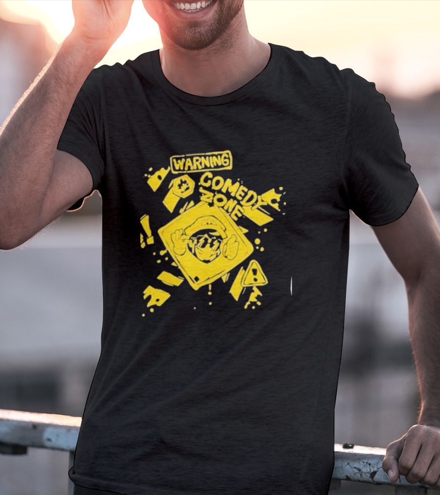 Warning SMG4 Comedy Zone T-Shirt