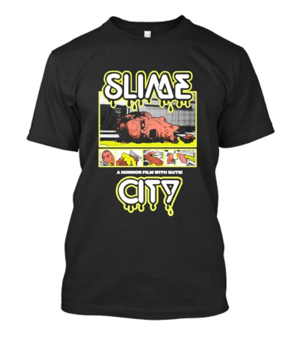 Slime City A Horror Film With Guts Graphic Novel Style Horror T-Shirt
