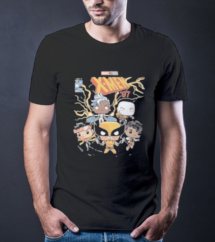 Marvel Studios X-Men '97 Pop Figures Collectors Corps T-Shirt