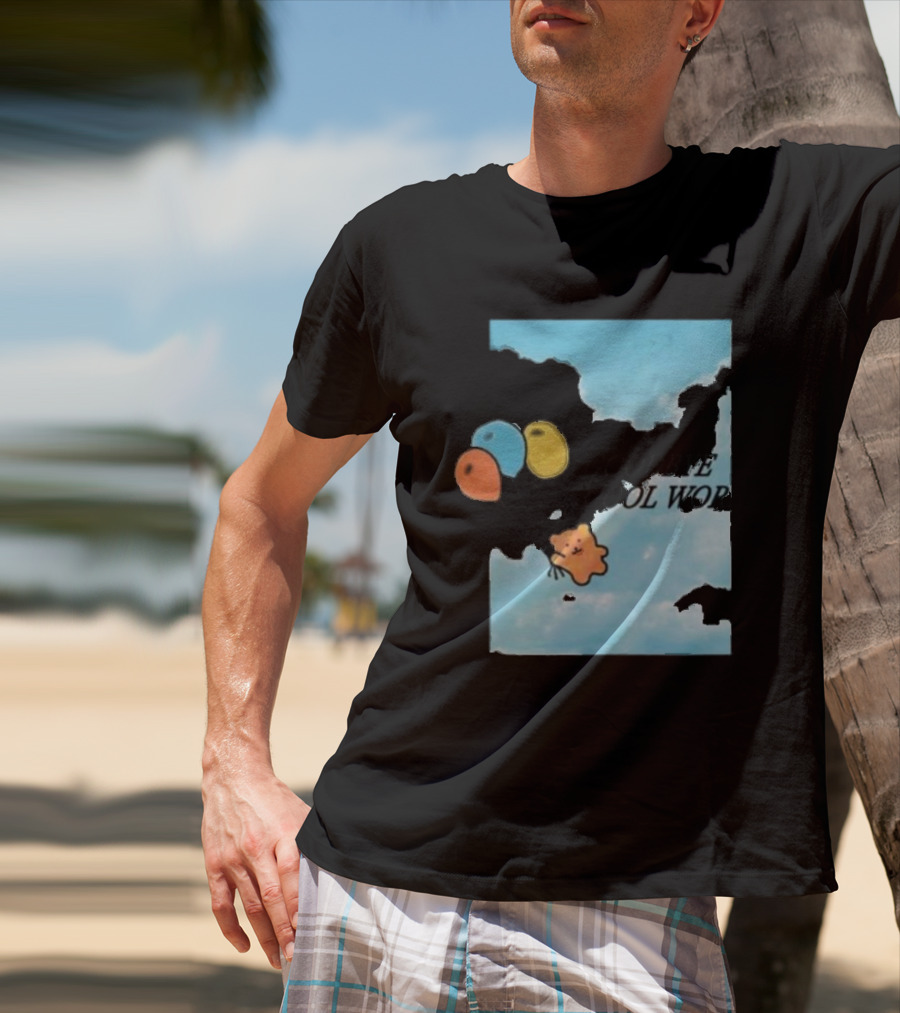 Goodbye Cool World Cloudy Balloon Adventure T-Shirt