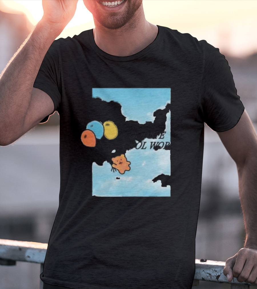 Goodbye Cool World Cloudy Balloon Adventure T-Shirt