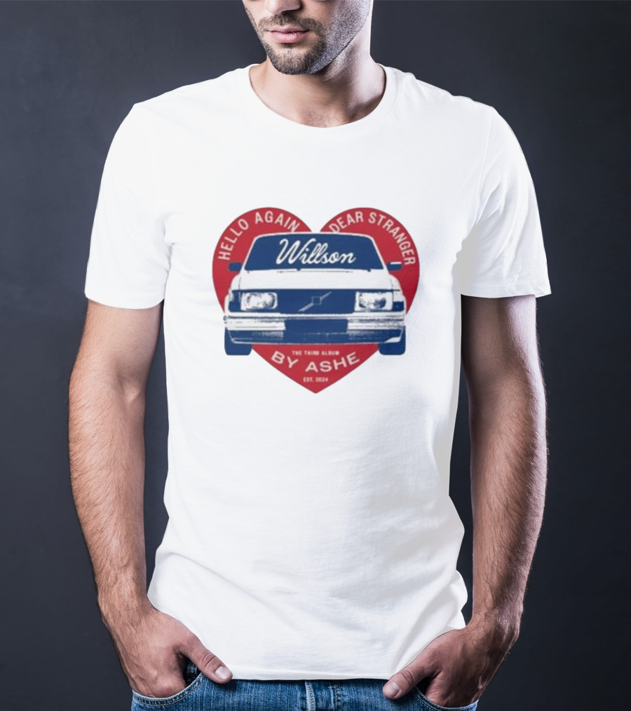 Hello Again Dear Stranger Willson Car The Third Album By Ashe Est. T-Shirt